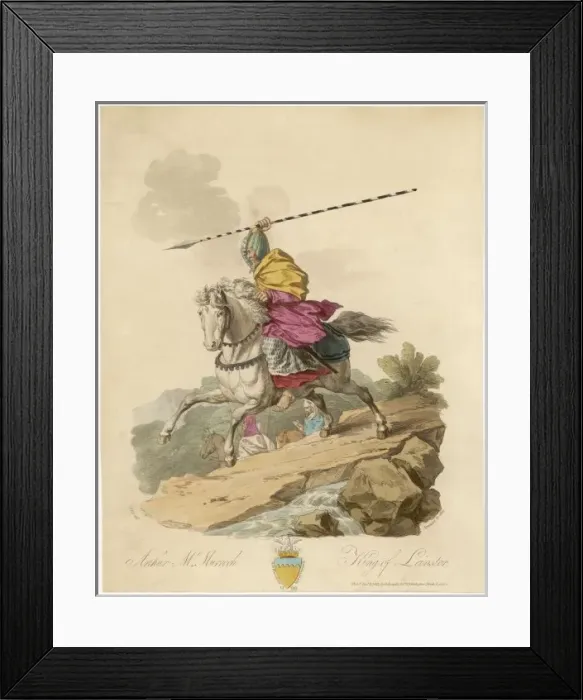 Framed Print : King of Leinster  /  Macmurr