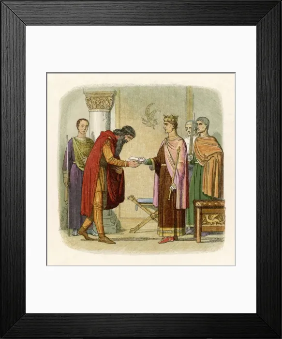 Framed Print : Henry Ii / Ireland 1167 Framed Print : Henry Ii / Ireland 1167