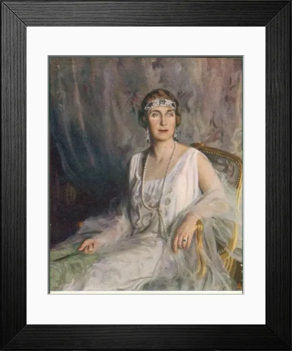 Framed Print : Victoria Eugenia / Osterma Framed Print : Victoria Eugenia / Osterma