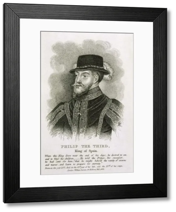 Framed Print : Philip Iii / Spain / Darton Framed Print : Philip Iii / Spain / Darton