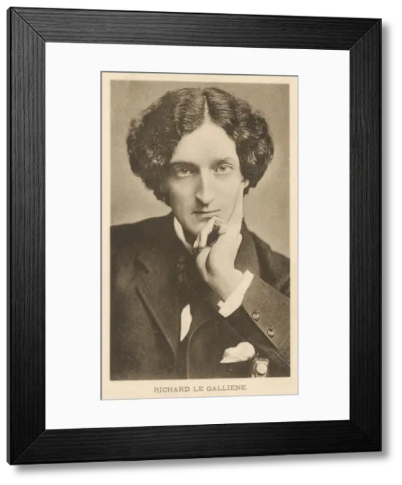 Framed Print : Richard Le Gallienne Framed Print : Richard Le Gallienne