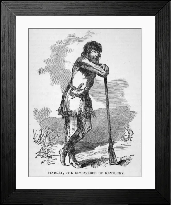 Framed Print : Racial / Findley Founder Framed Print : Racial / Findley Founder