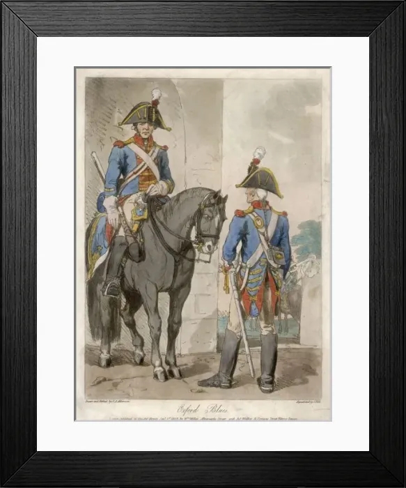 Framed Print : Oxford Blues Framed Print : Oxford Blues