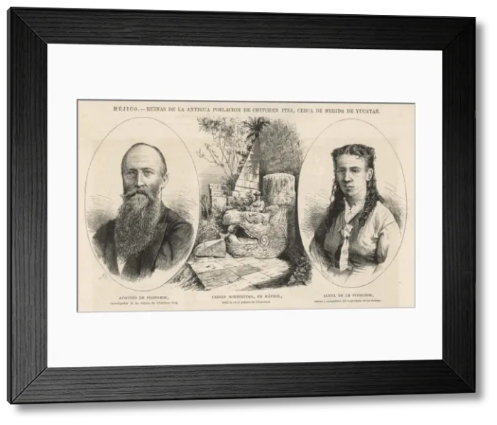 Framed Print : Le Plongeon / Auguste&alic Framed Print : Le Plongeon / Auguste&alic