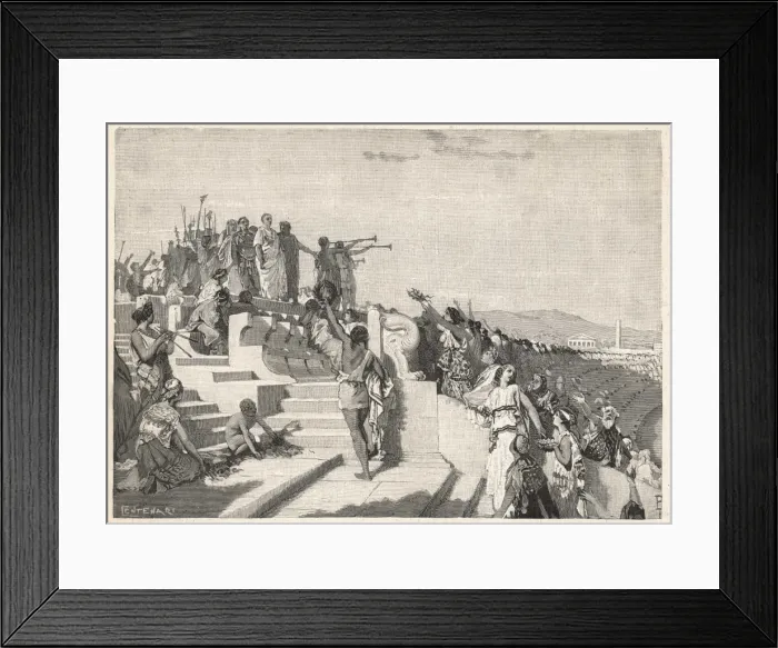 Framed Print : Greek Independence 196Bc Framed Print : Greek Independence 196Bc