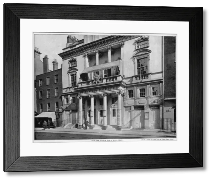Framed Print : St James Theatre 1895 Framed Print : St James Theatre 1895