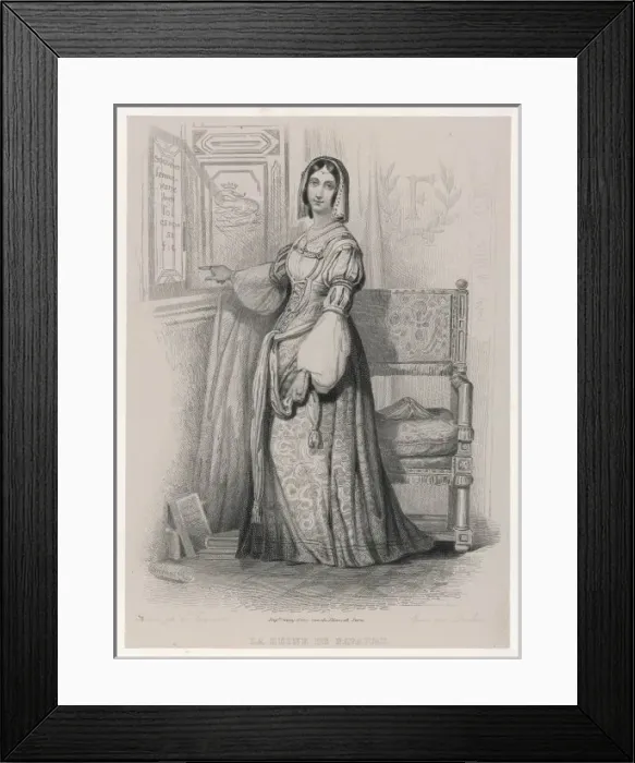 Framed Print : Marguerite De Navarre Framed Print : Marguerite De Navarre