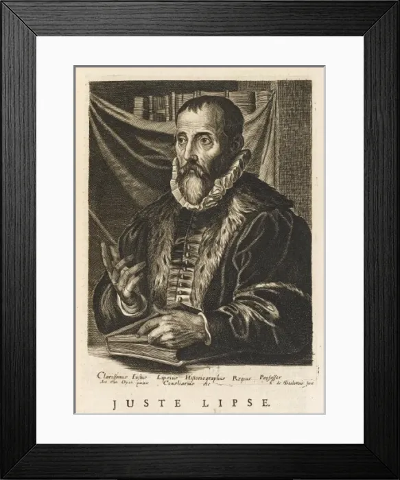 Framed Print : Justus Lipsius / Boulonois Framed Print : Justus Lipsius / Boulonois