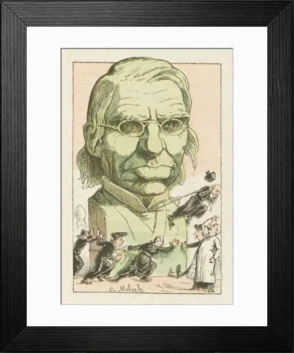 Framed Print : Emile Littre / Trombinosco Framed Print : Emile Littre / Trombinosco