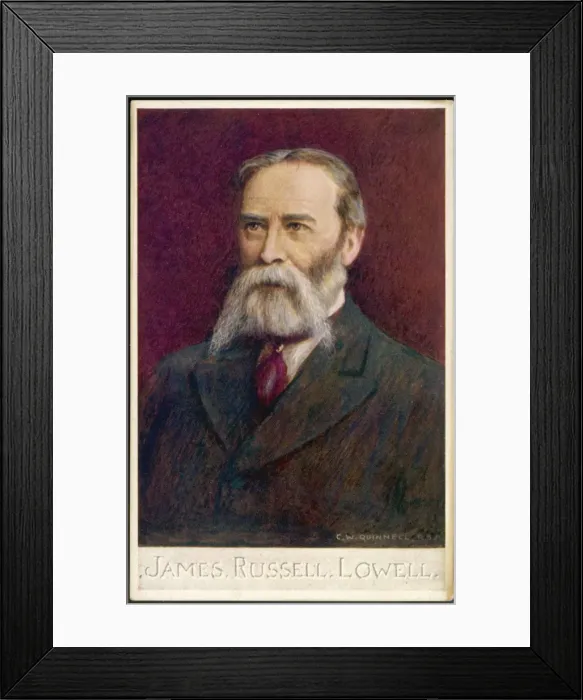 Framed Print : Lowell  /  Jr  /  Quinnell  /  Pcard