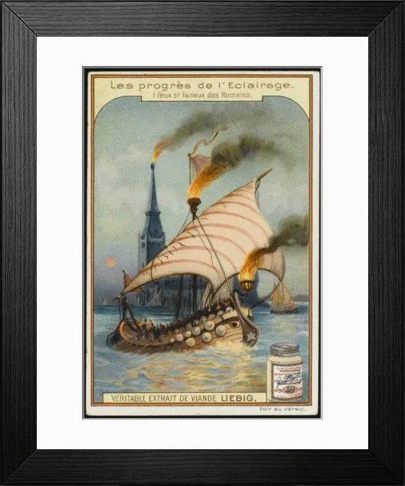 Framed Print : Roman Warship Beacons Framed Print : Roman Warship Beacons