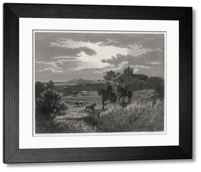 Framed Print : A Saxon Homestead 5th C Framed Print : A Saxon Homestead 5th C