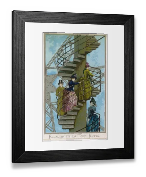 Framed Print : Paris / Eiffel Tower 1889 Framed Print : Paris / Eiffel Tower 1889