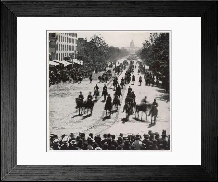Framed Print : Victory Parade / Washingt Framed Print : Victory Parade / Washingt