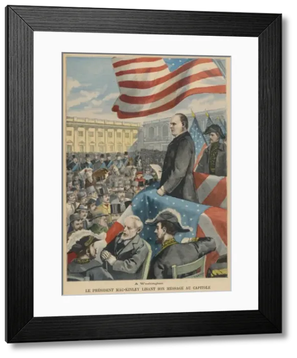 Framed Print : Mckinley / Petit Parisien Framed Print : Mckinley / Petit Parisien