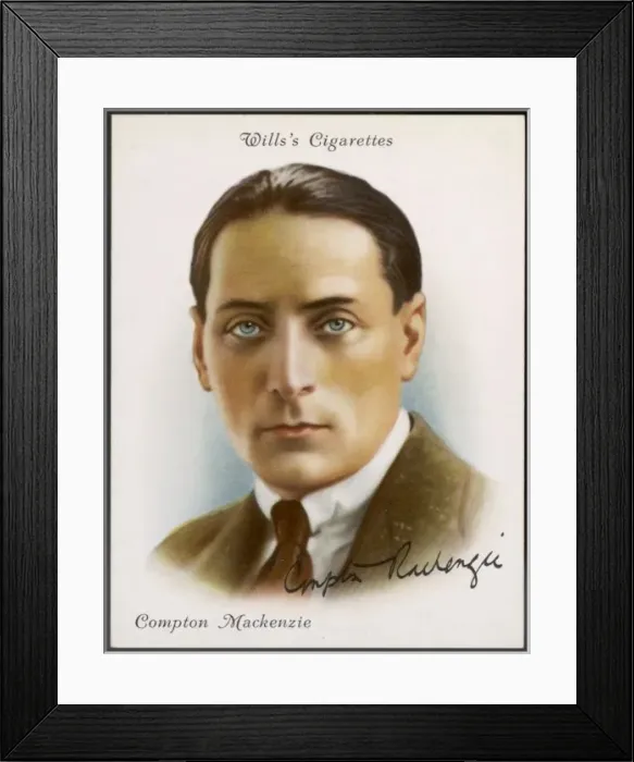Framed Print : Compton Mackenzie / Cig Cd Framed Print : Compton Mackenzie / Cig Cd