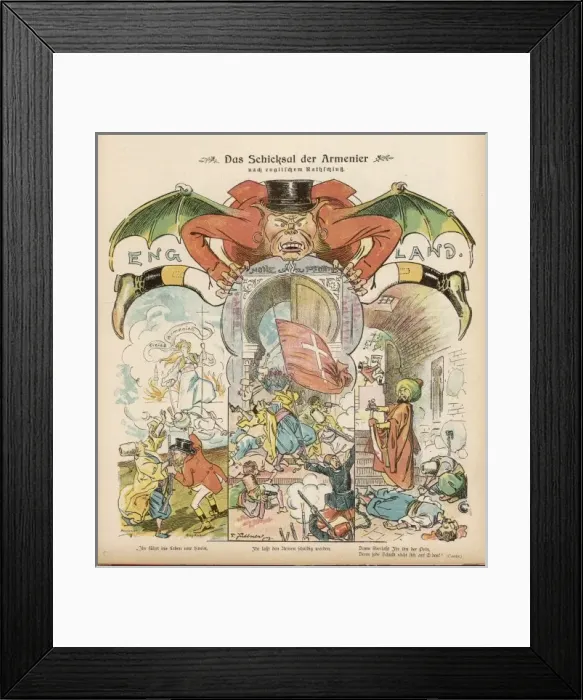 Framed Print : John Bulls Hypocrisy
