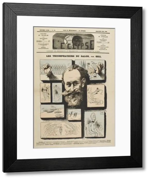 Framed Print : MANET / GILL / L ECLIPSE 76 Framed Print : MANET / GILL / L ECLIPSE 76