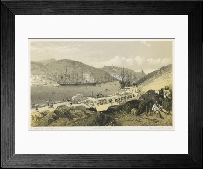 Framed Print : Balaklava, Harbour Framed Print : Balaklava, Harbour