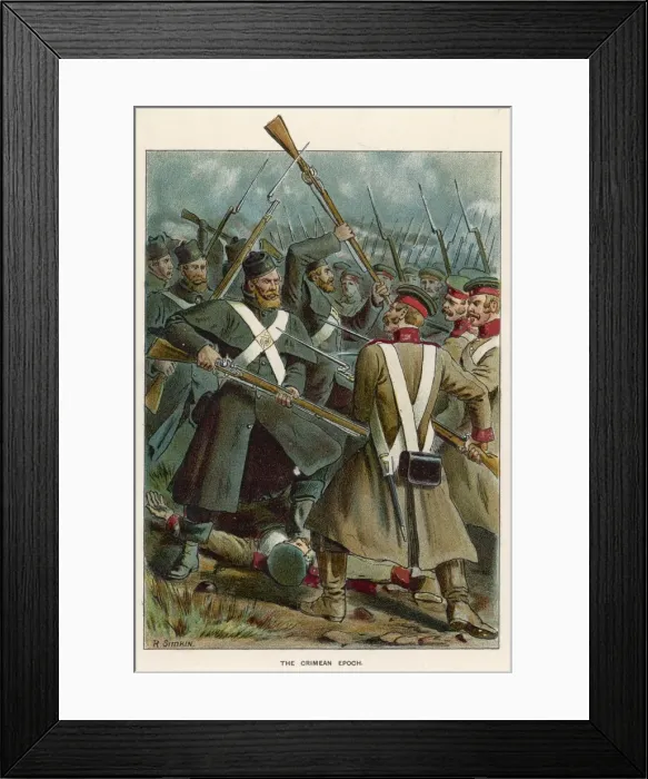 Framed Print : Hand-To-Hand Fighting Framed Print : Hand-To-Hand Fighting