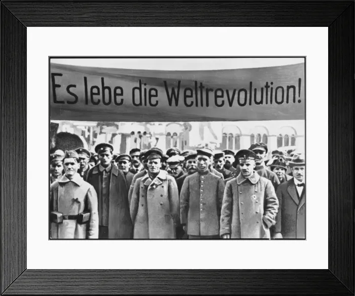 Framed Print : Germans in Moscow Framed Print : Germans in Moscow