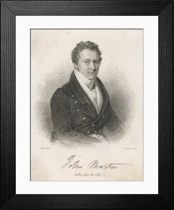 Framed Print : Martin / John / Thomson / Derb Framed Print : Martin / John / Thomson / Derb
