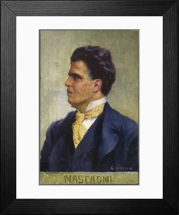Framed Print : Mascagni / Pietro / Eichhorn Framed Print : Mascagni / Pietro / Eichhorn