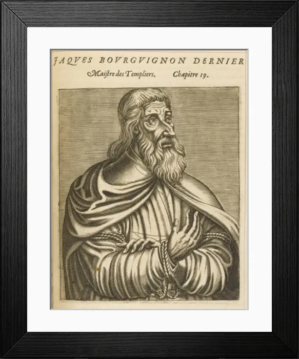 Framed Print : Molay (Thevet) Framed Print : Molay (Thevet)