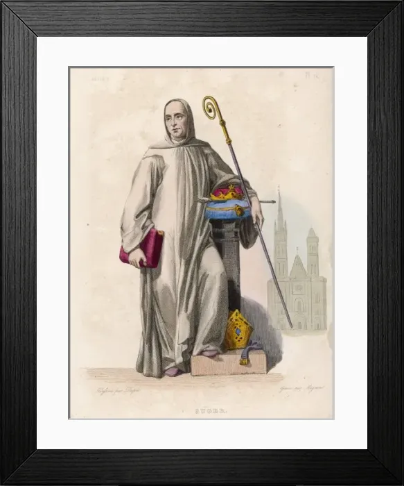 Framed Print : Abbe Suger / Dupre Framed Print : Abbe Suger / Dupre
