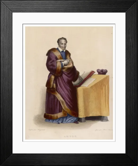 Framed Print : Jacques Amyot (Fragonard Framed Print : Jacques Amyot (Fragonard