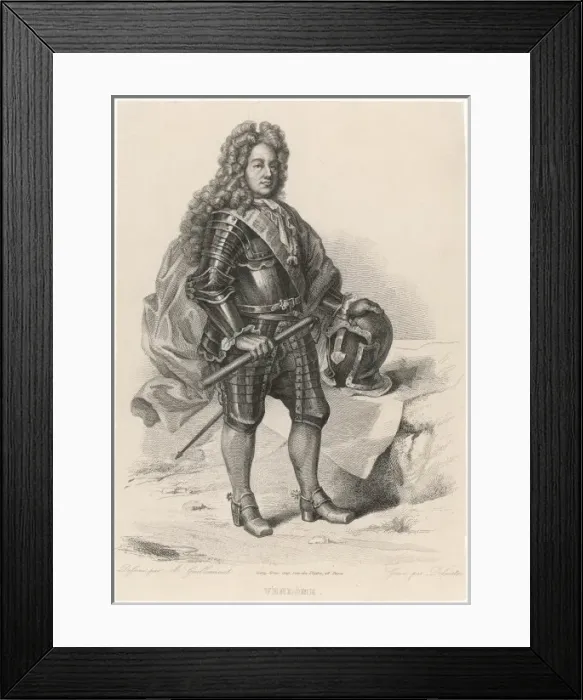 Framed Print : Duc De Vendome / Delaistre Framed Print : Duc De Vendome / Delaistre