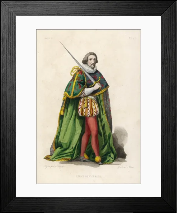 Framed Print : Francois Lesdiguieres Framed Print : Francois Lesdiguieres