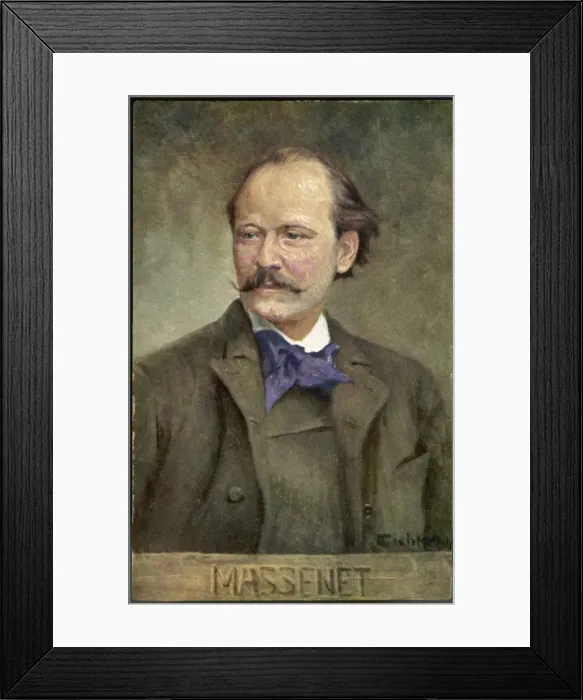 Framed Print : MASSENET. JULES MASSENET French composer Framed Print : MASSENET. JULES MASSENET French composer