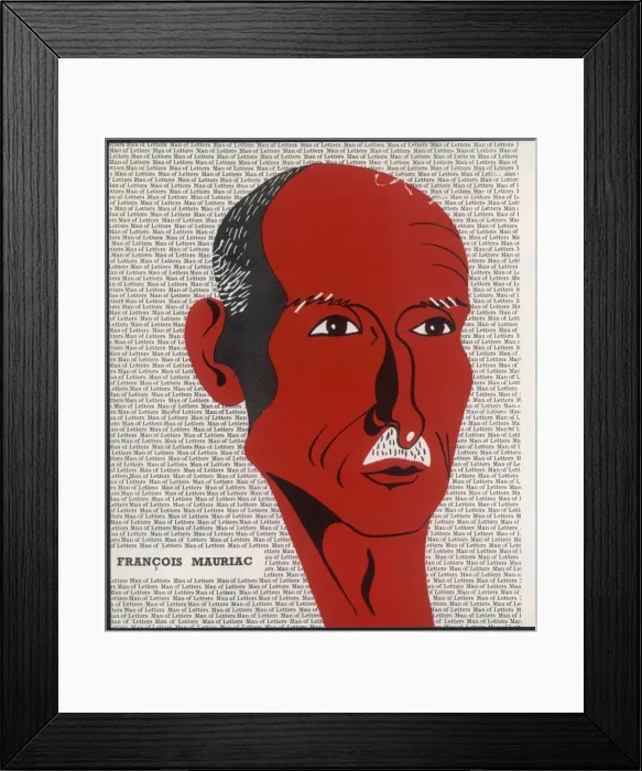 Framed Print : Mauriac / Francois / Courier Framed Print : Mauriac / Francois / Courier