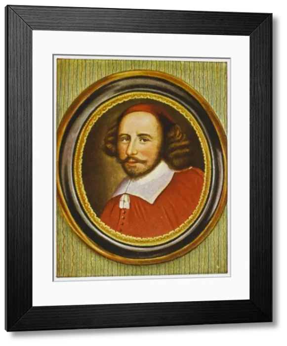 Framed Print : Jules Mazarin / Miniature Framed Print : Jules Mazarin / Miniature