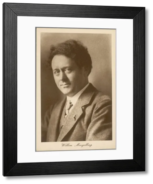 Framed Print : Mengelberg / Willem / Postcd Framed Print : Mengelberg / Willem / Postcd