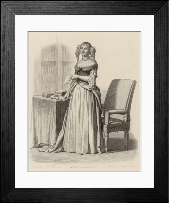 Framed Print : Sevigne (Flandrin) Framed Print : Sevigne (Flandrin)
