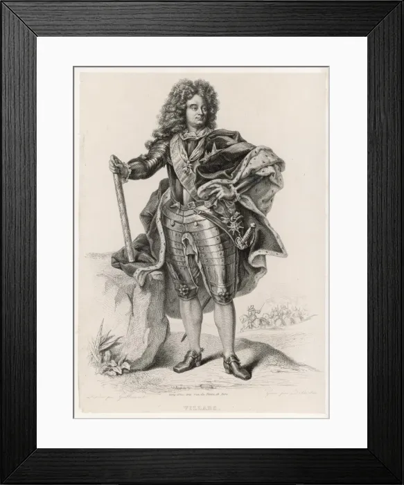 Framed Print : Villars (Guilleminot Col Framed Print : Villars (Guilleminot Col
