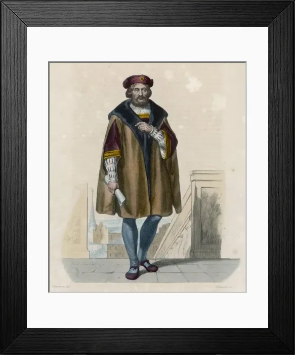 Framed Print : Ronsard (Bouterwek Col. ) Framed Print : Ronsard (Bouterwek Col. )