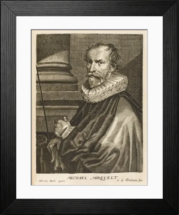 Framed Print : Mierevelt / Boulonois Framed Print : Mierevelt / Boulonois