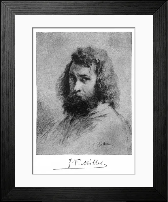 Framed Print : JF MILLET / SELF / 1846-7 Framed Print : JF MILLET / SELF / 1846-7