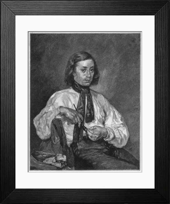 Framed Print : Jf Millet / Self / Carter Framed Print : Jf Millet / Self / Carter