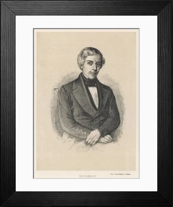 Framed Print : Jules Michelet  /  Collette