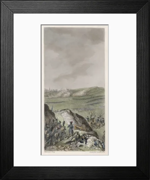 Framed Print : Battle of Tirlemont 1793 Framed Print : Battle of Tirlemont 1793