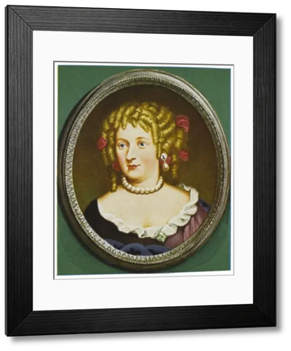 Framed Print : Montespan / Mme / Miniature Framed Print : Montespan / Mme / Miniature