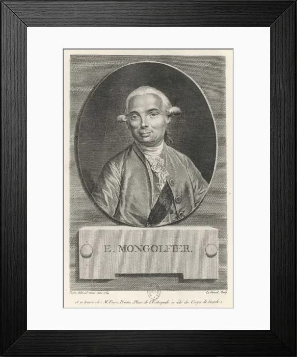 Framed Print : E De Montgolfier / Bruel Framed Print : E De Montgolfier / Bruel