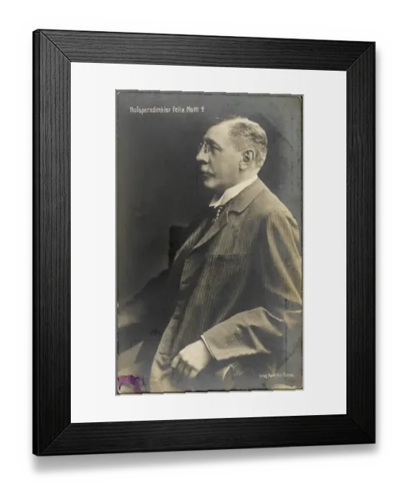 Framed Print : Fj Mottl / Hein Postcard Framed Print : Fj Mottl / Hein Postcard