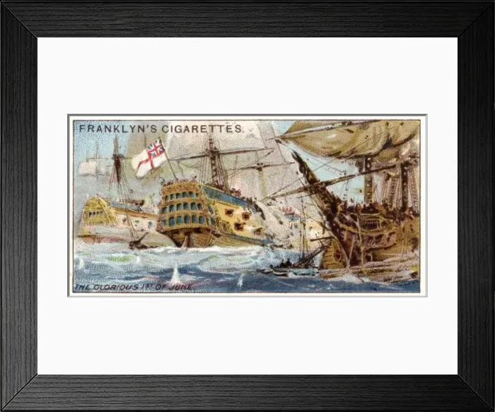 Framed Print : Glorious 1 June / Card Framed Print : Glorious 1 June / Card