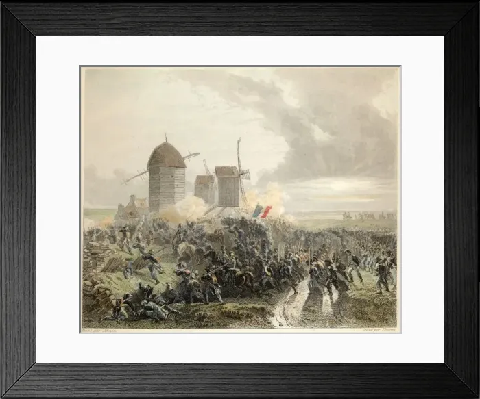 Framed Print : Battle of Moucron Framed Print : Battle of Moucron
