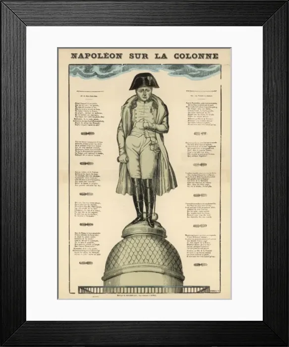 Framed Print : Napoleon Statue Framed Print : Napoleon Statue